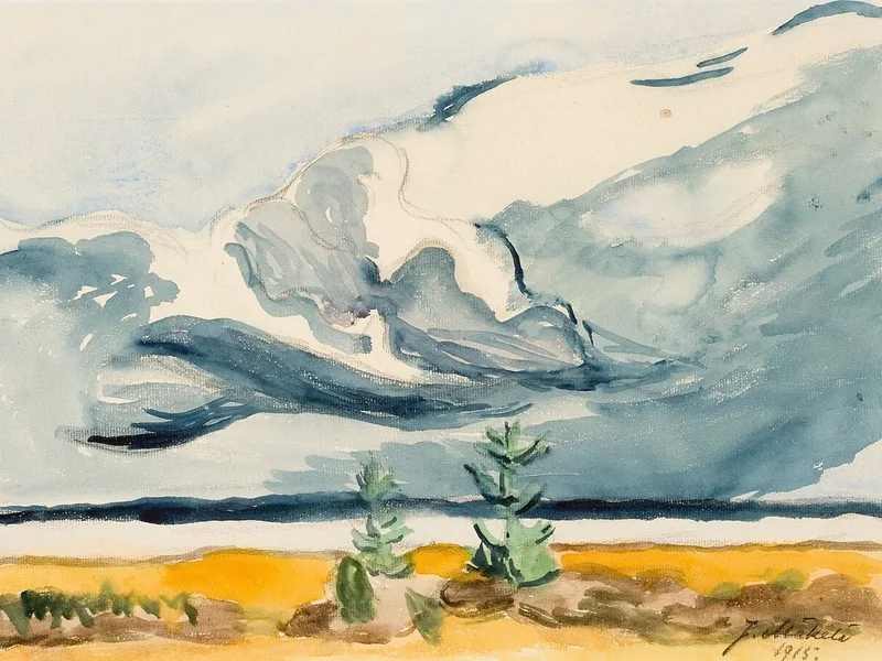 1885-Juho Mäkelä - Nuvole autunnali
